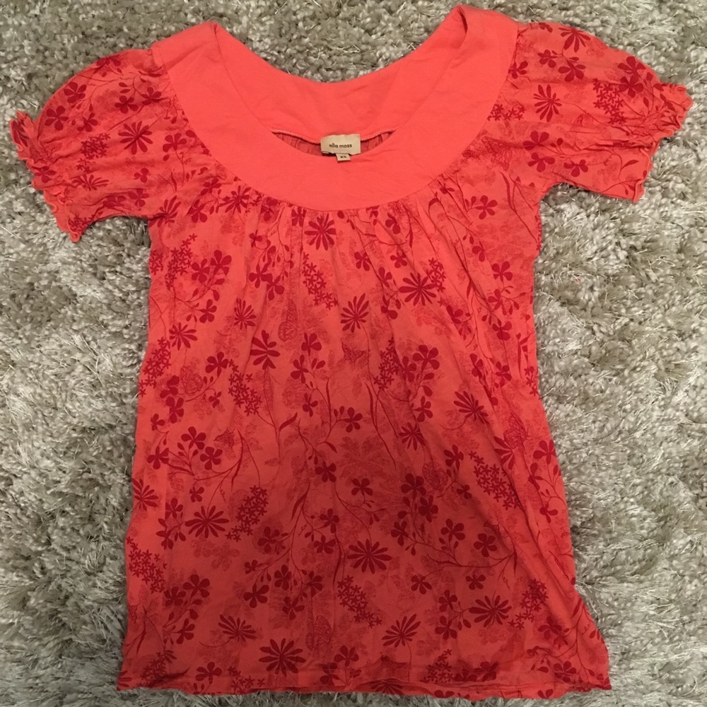 Super Cute Ella Moss Shirt—Size Extra Small